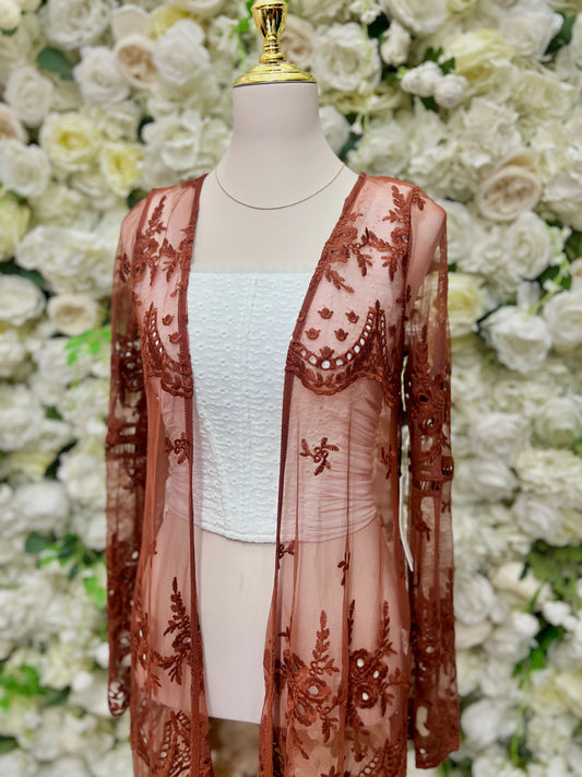 Wildflower Cardigan - Copper