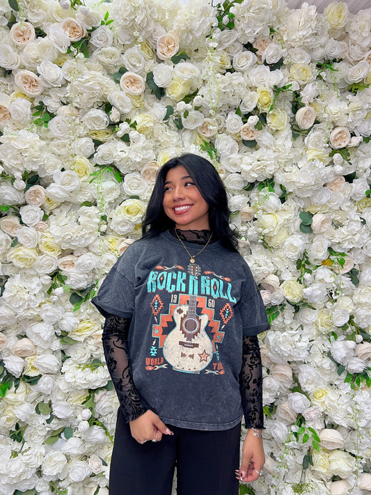 Rock & Roll Oversize Tee