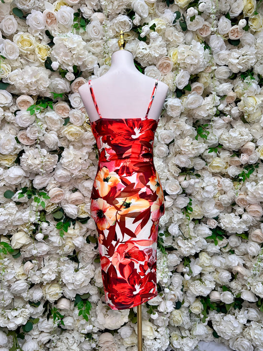 Flor de Verano Midi Dress