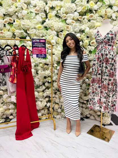 Katerina Off the Shoulder Maxi Dress