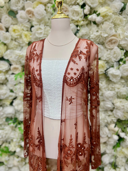 Wildflower Cardigan - Copper