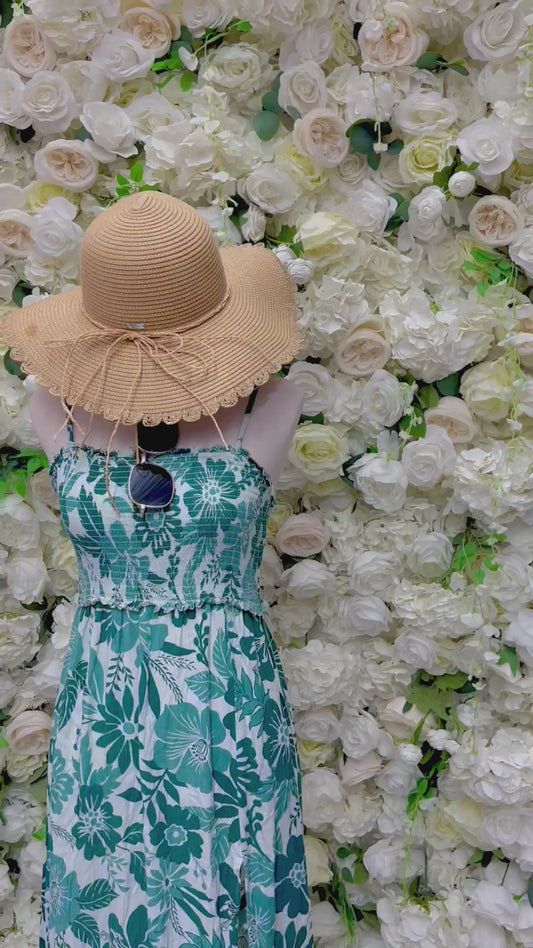 Isa Isla Midi Dress - Teal