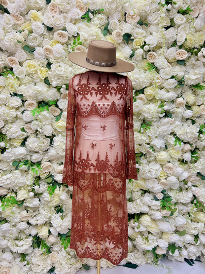 Wildflower Cardigan - Copper